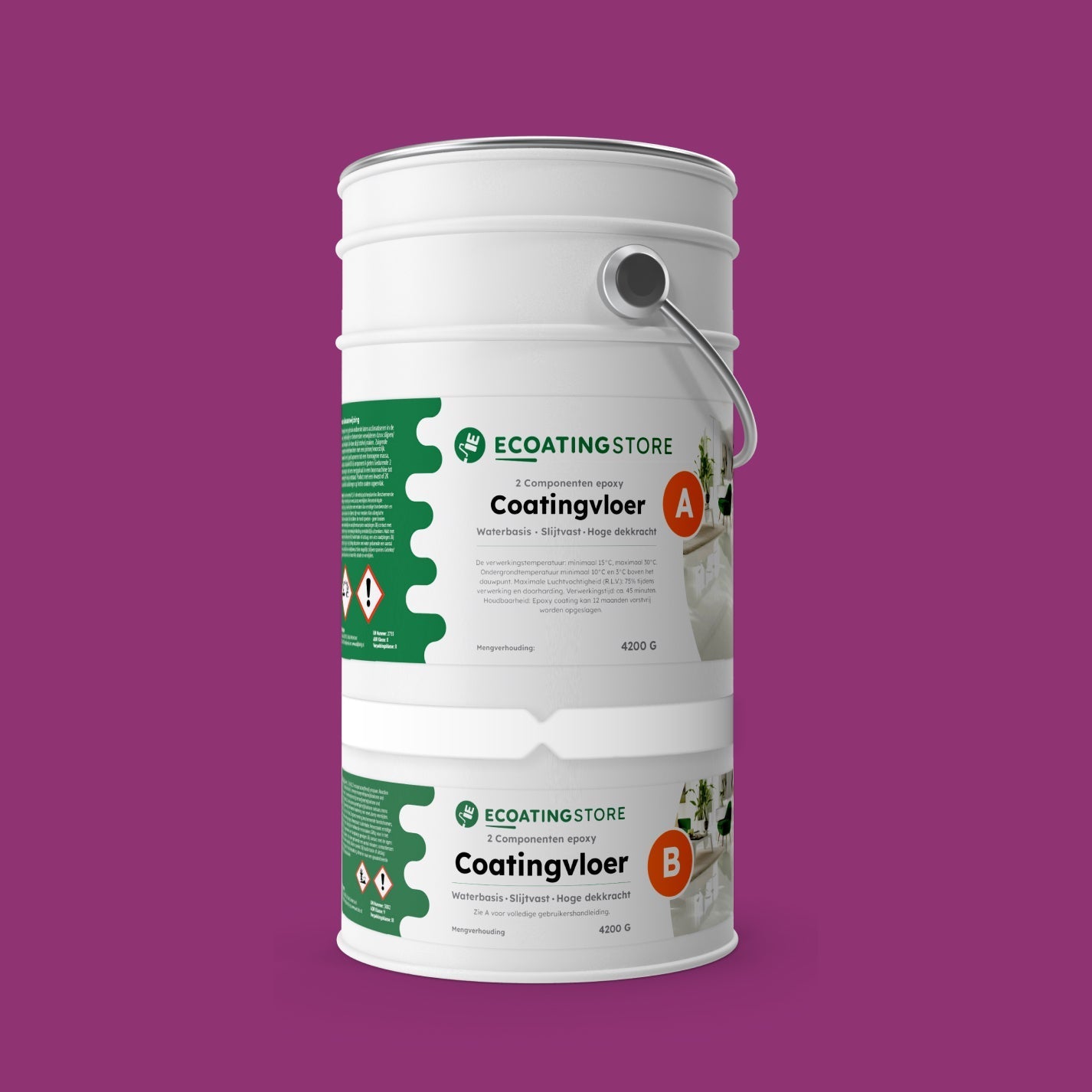 Vloercoating - RAL 4006