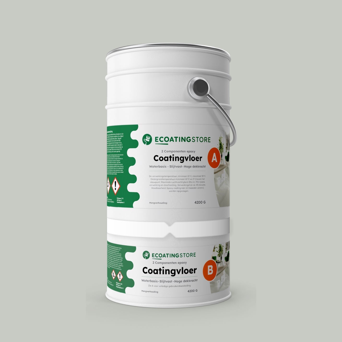 Vloercoating - RAL 9018