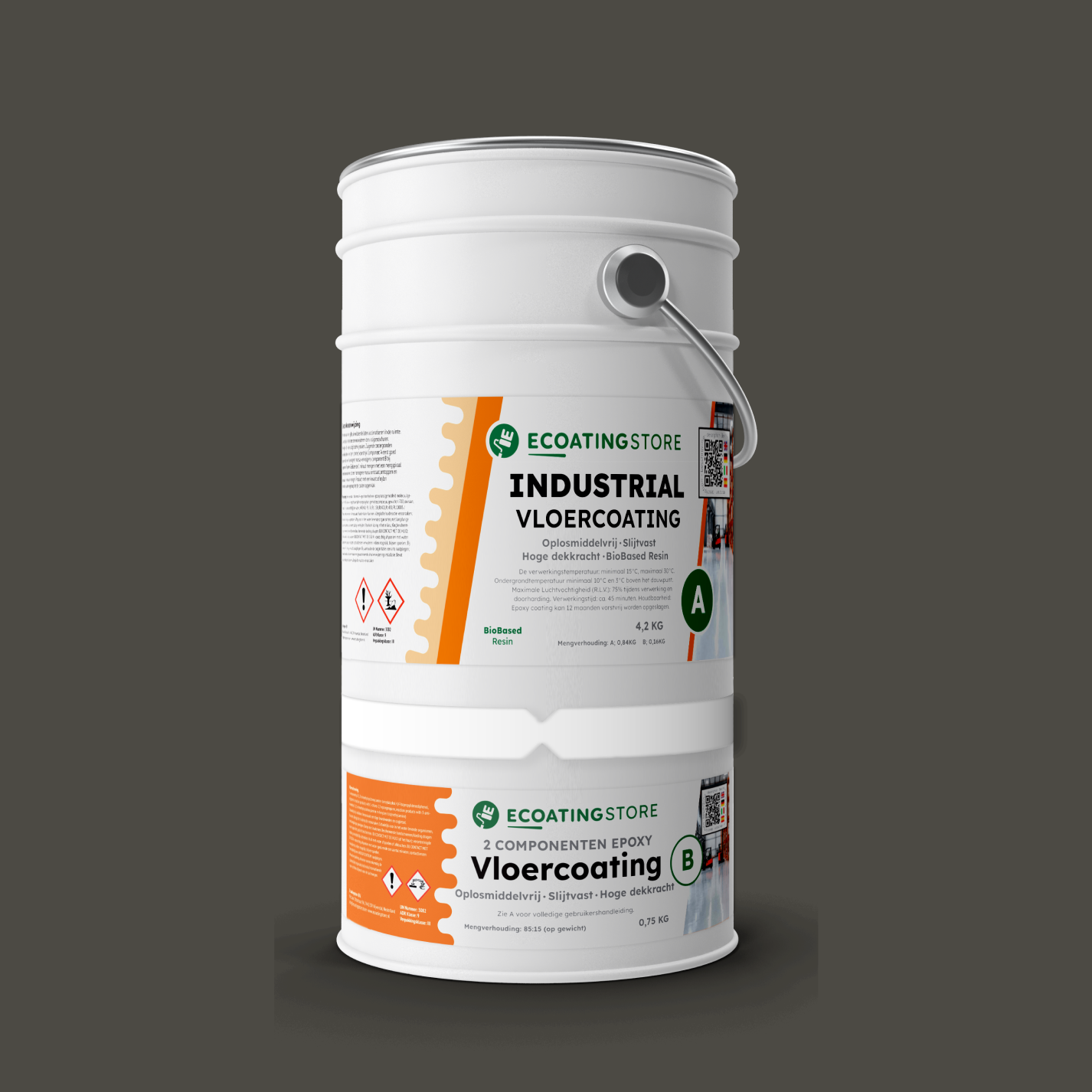Industrial Vloercoating - RAL 7022
