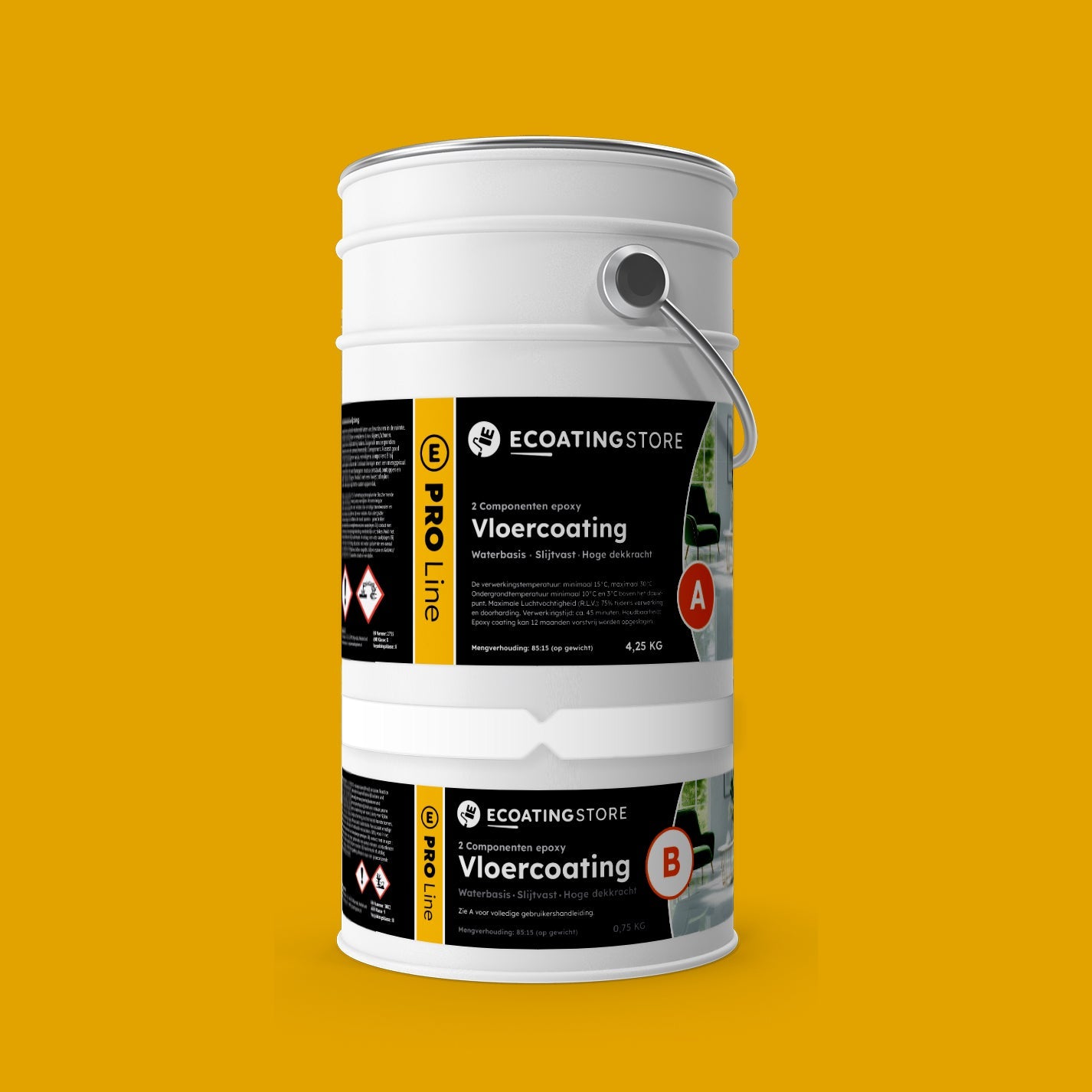 Garage vloercoating - RAL 1032