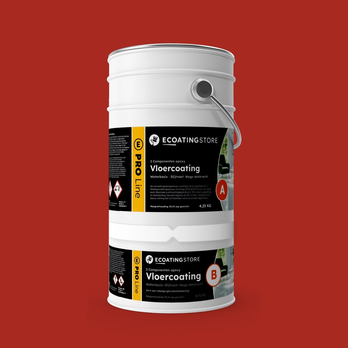 Vloercoating - RAL 3000