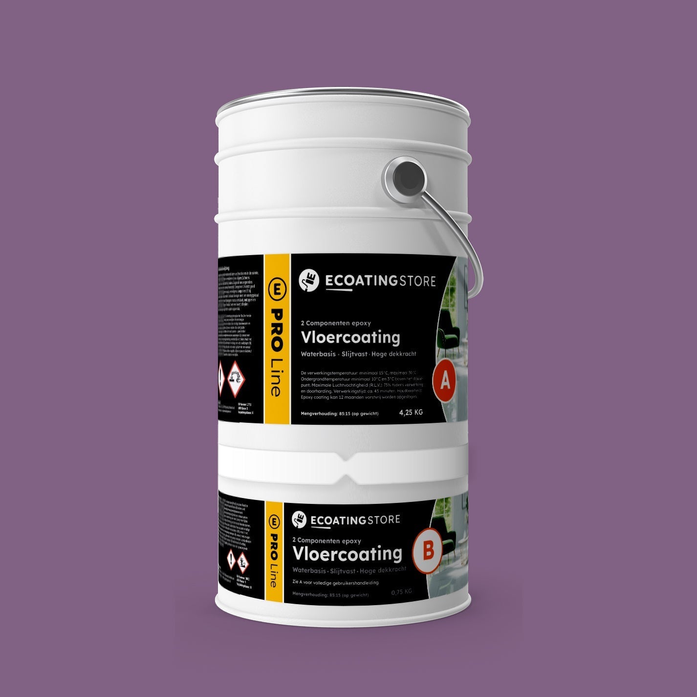 Vloercoating - RAL 4001