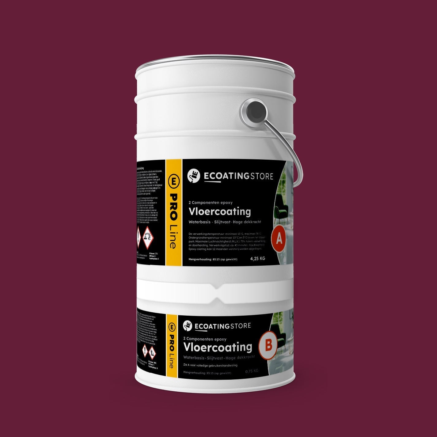 Vloercoating - RAL 4004