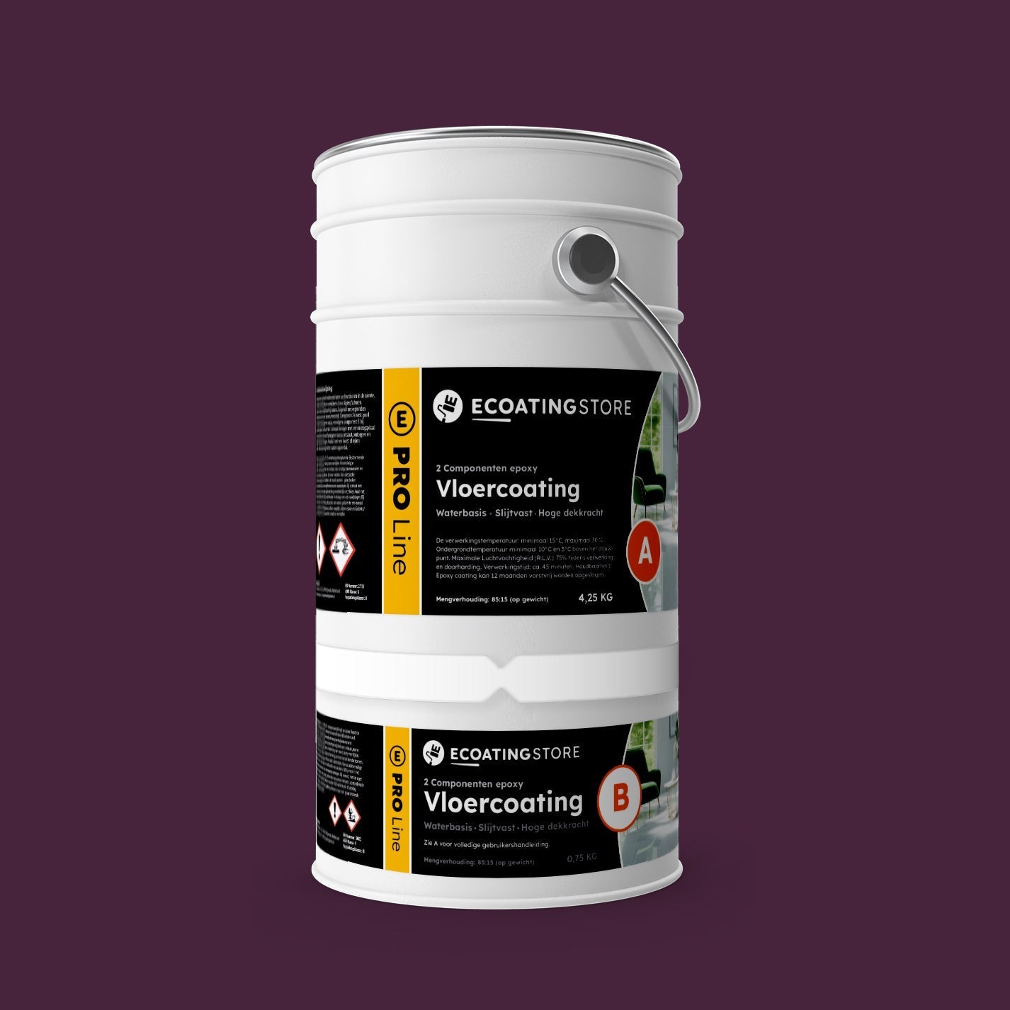 Vloercoating - RAL 4007