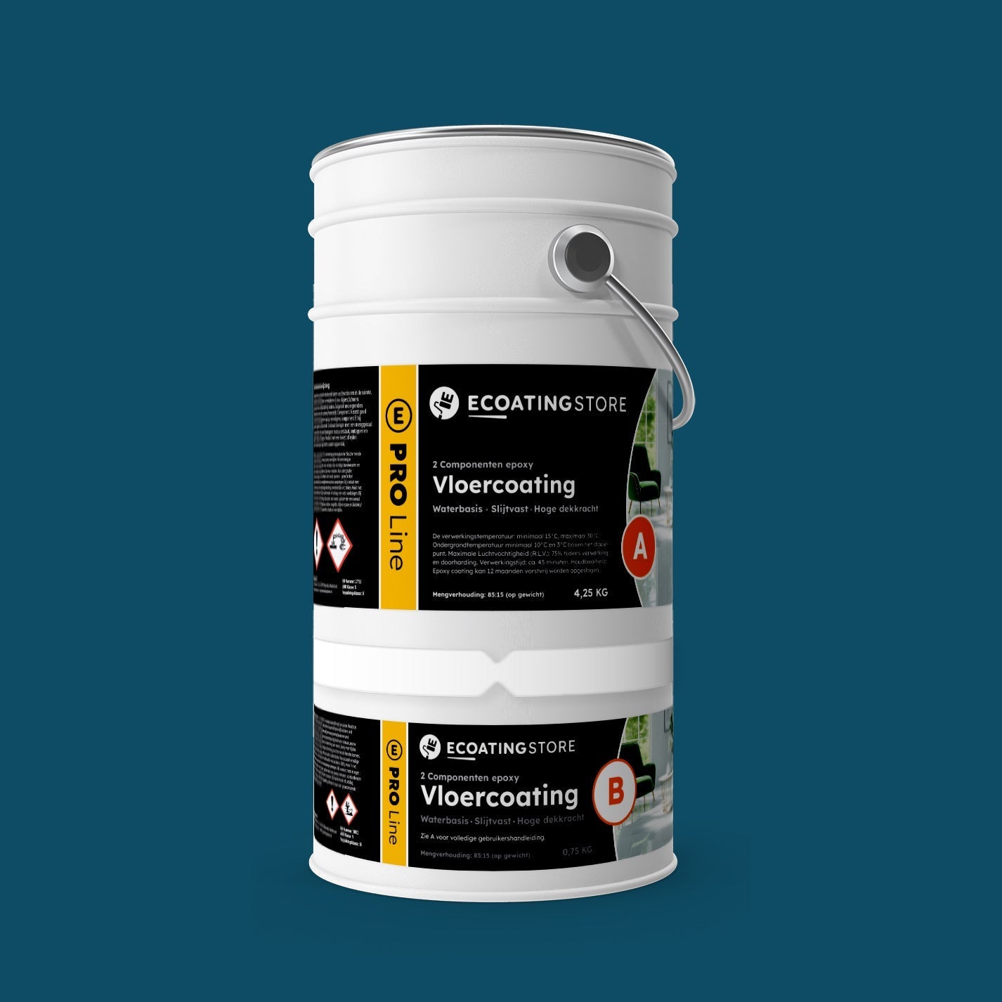 Vloercoating - RAL 5001