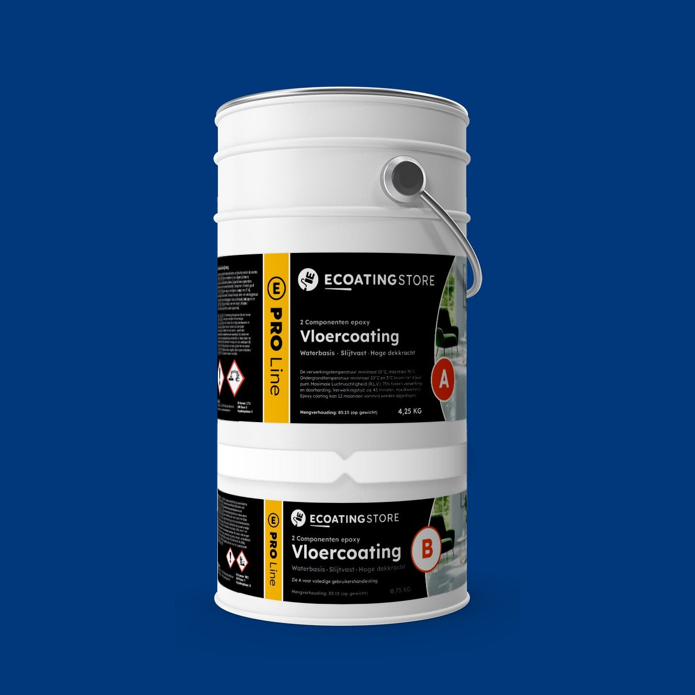 Garage vloercoating - RAL 5002