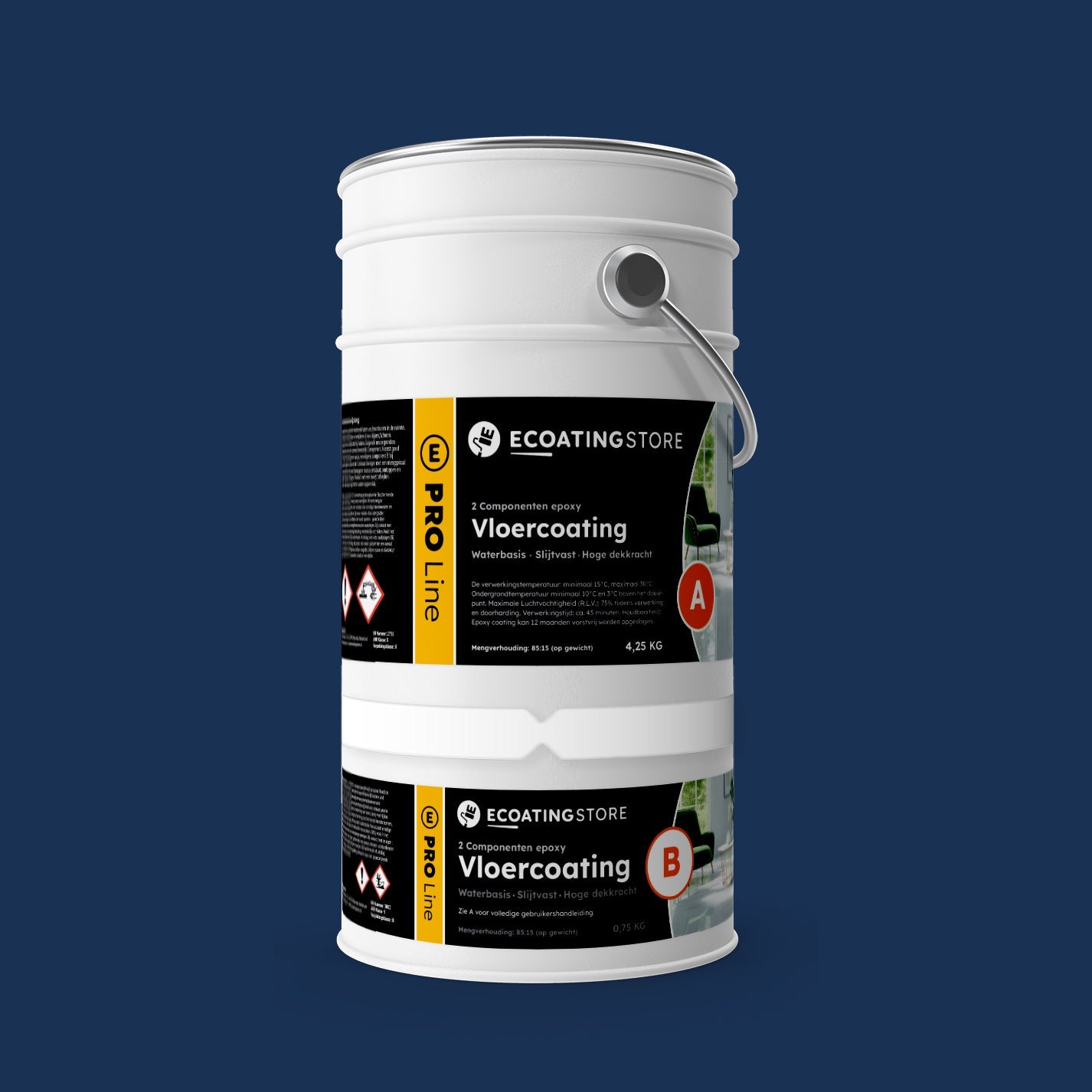 Garage vloercoating - RAL 5013