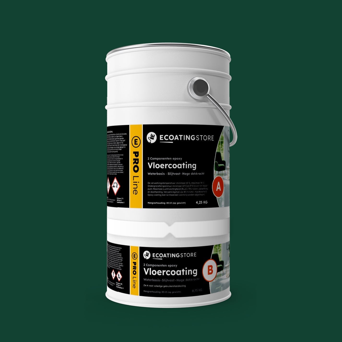 Vloercoating - RAL 6005