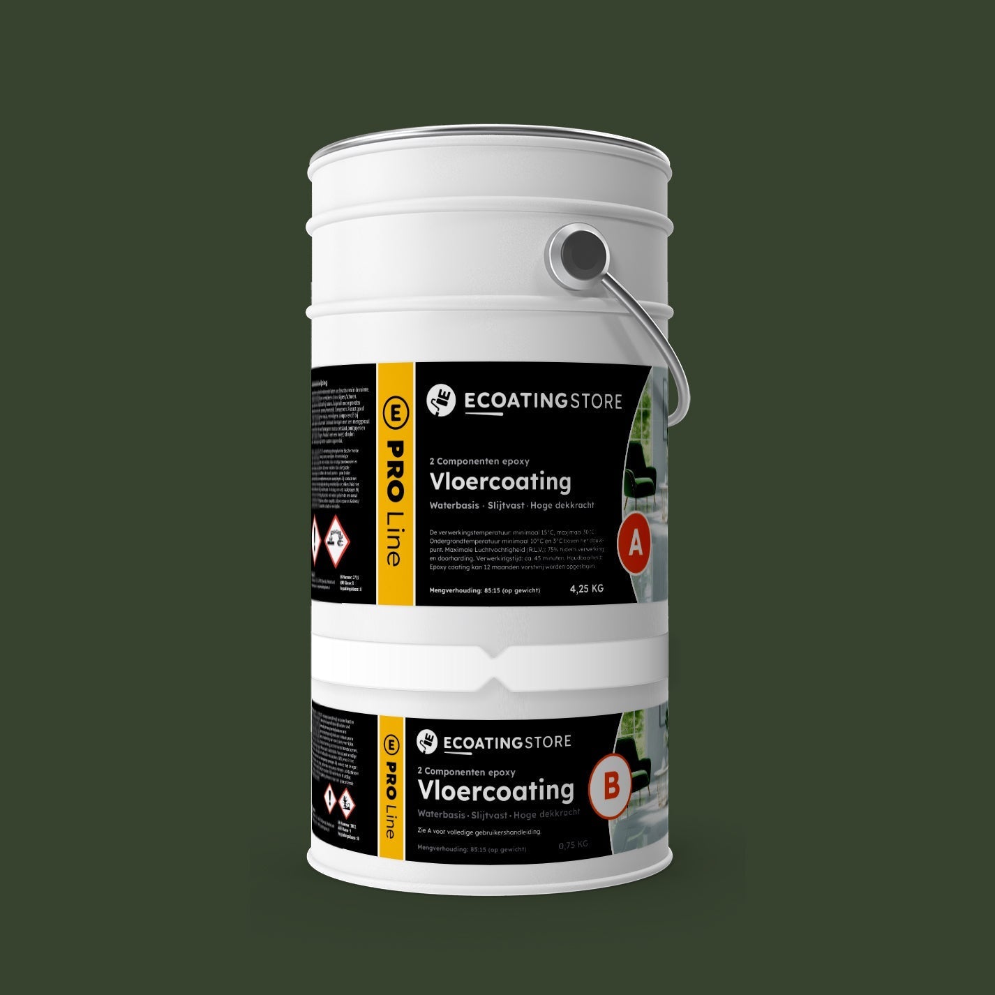 Vloercoating - RAL 6020