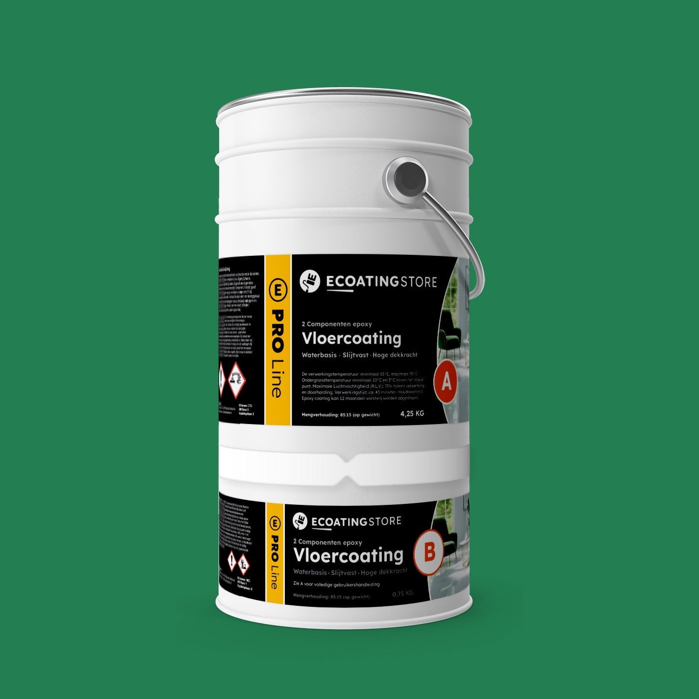 Vloercoating - RAL 6032