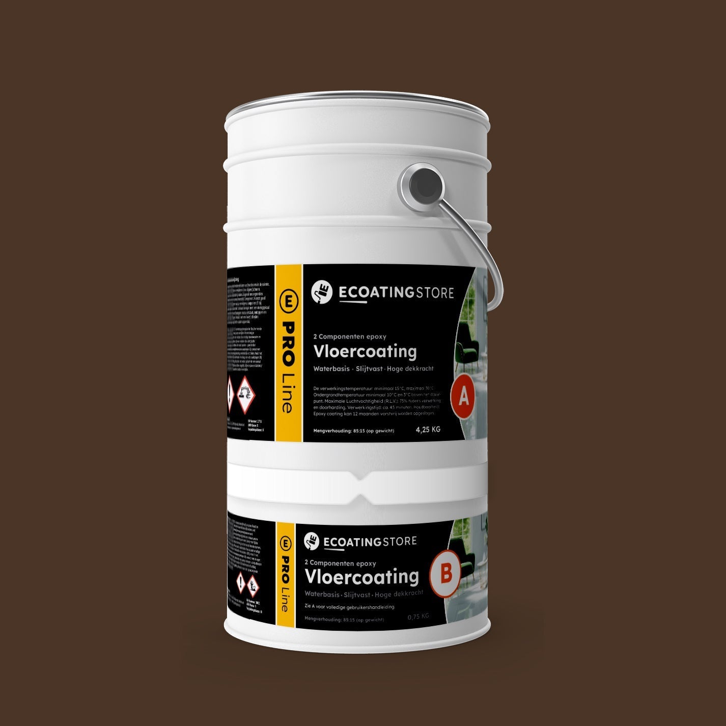 Vloercoating - RAL 8014