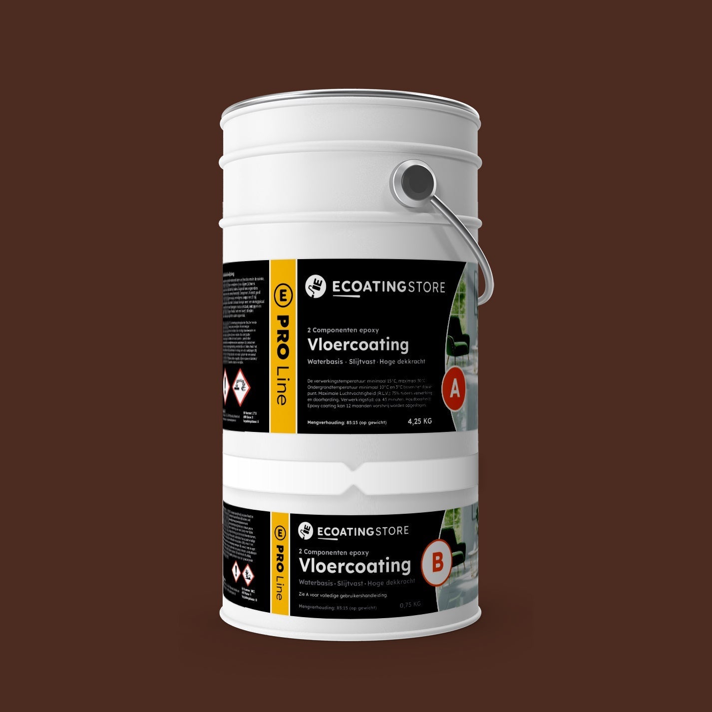 Garage vloercoating - RAL 8016