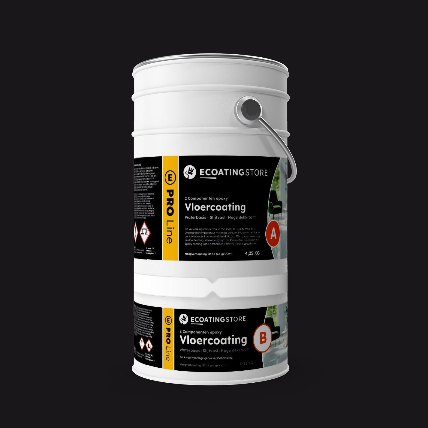 Vloercoating - RAL 8022