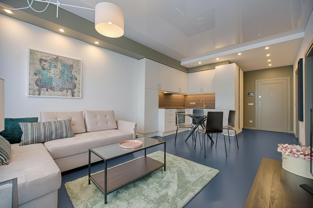 Garage vloercoating - RAL 5010