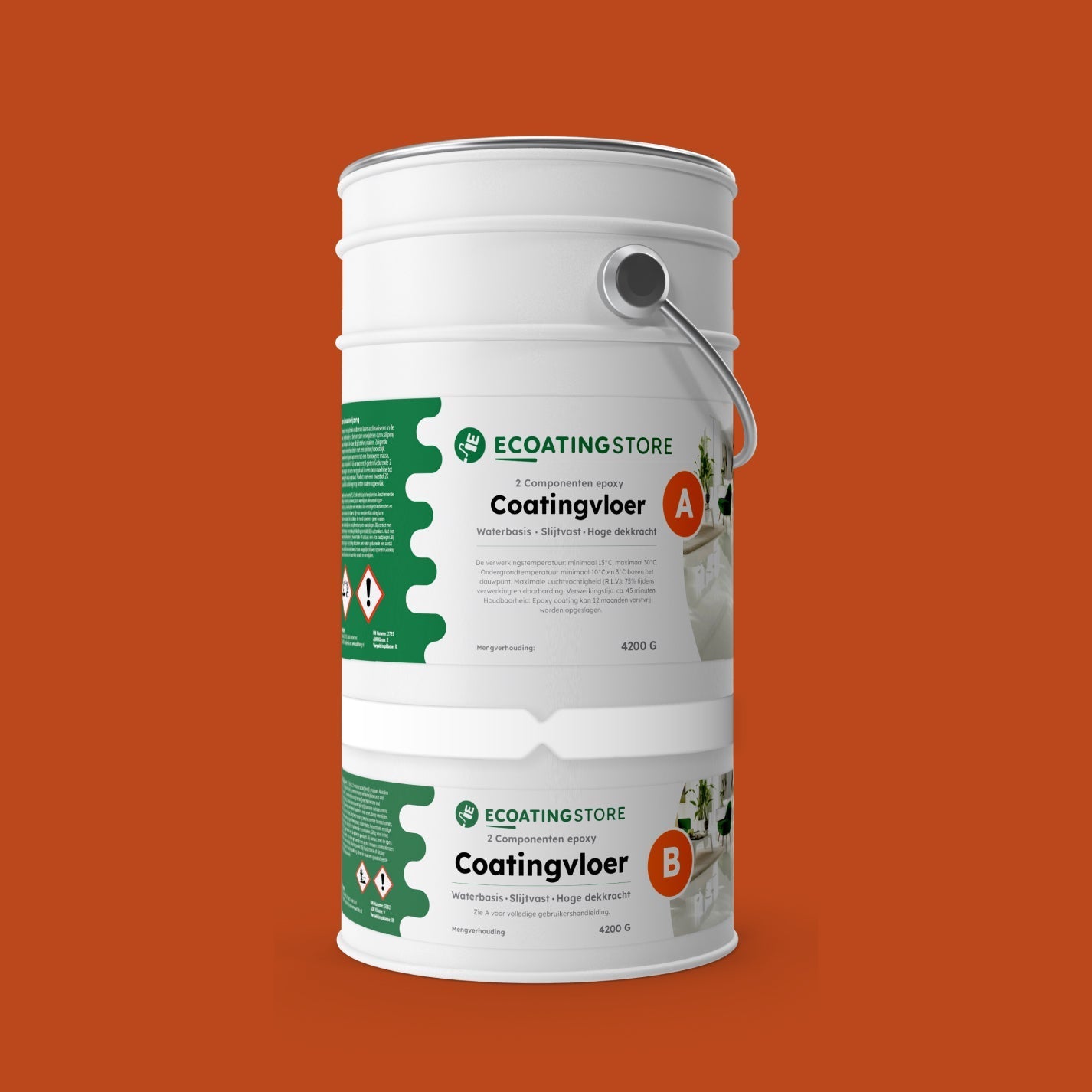 Vloercoating - RAL 2001