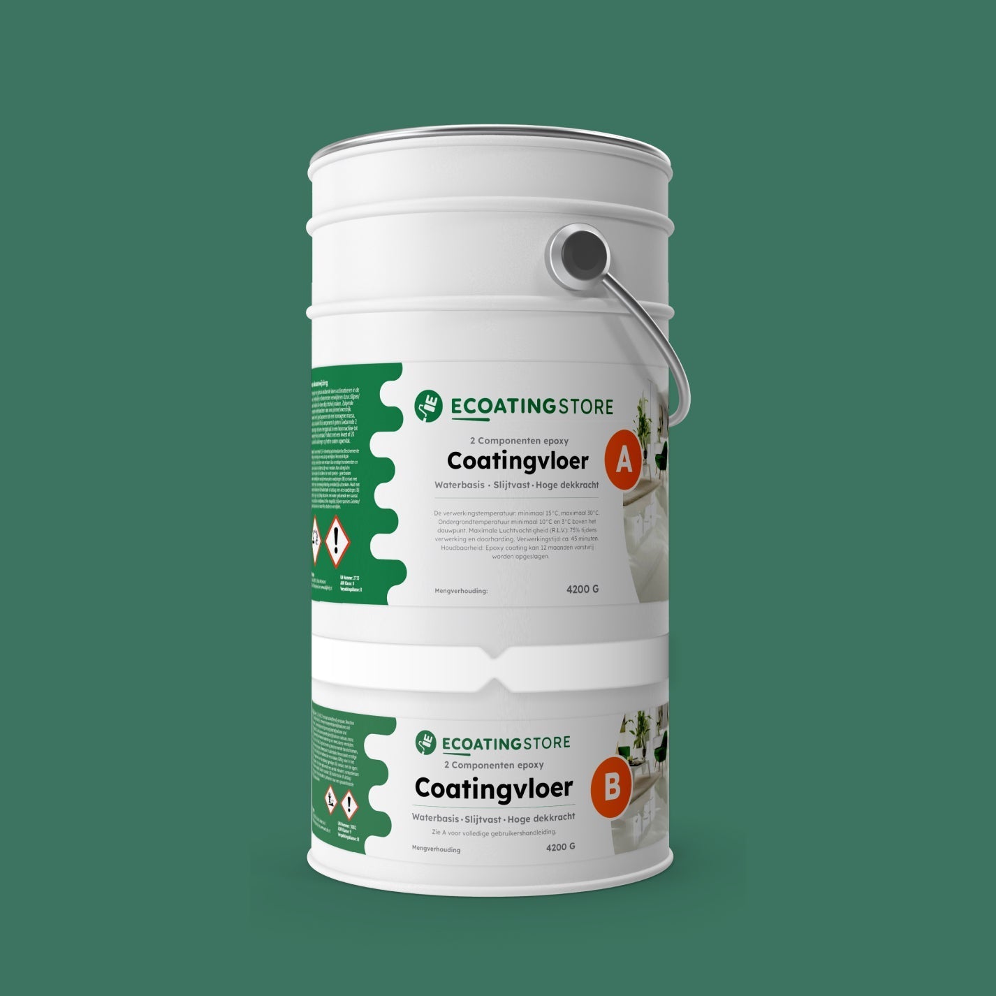 Vloercoating - RAL 6000