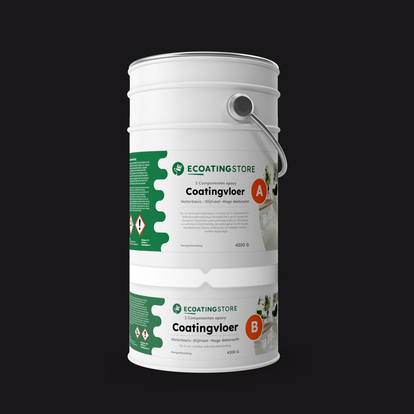 Vloercoating - RAL 8022