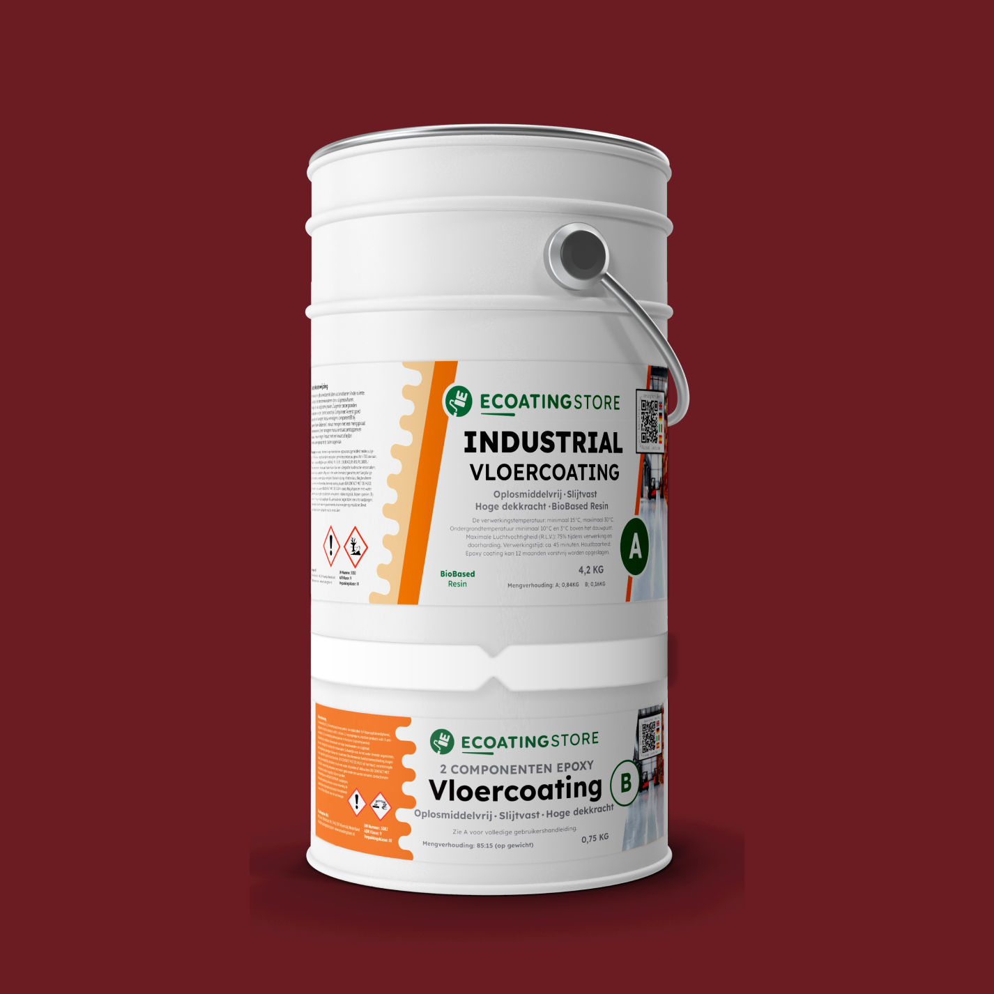 Industrial Vloercoating - RAL 3004