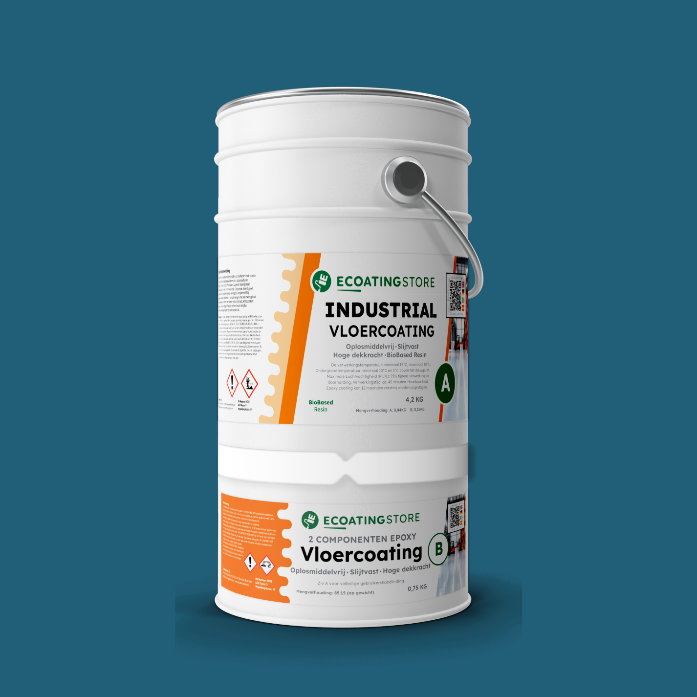 Industrial Vloercoating - RAL 5009