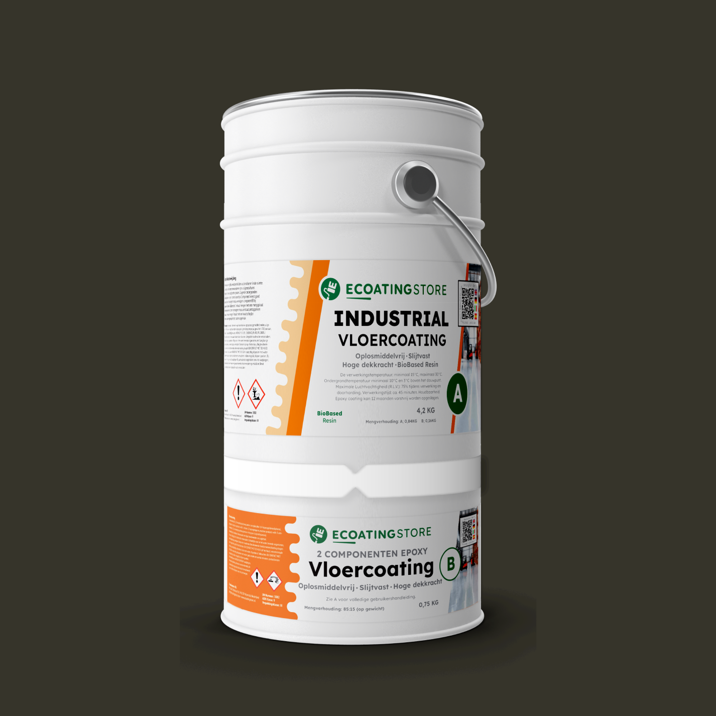 Industrial Vloercoating - RAL 6008