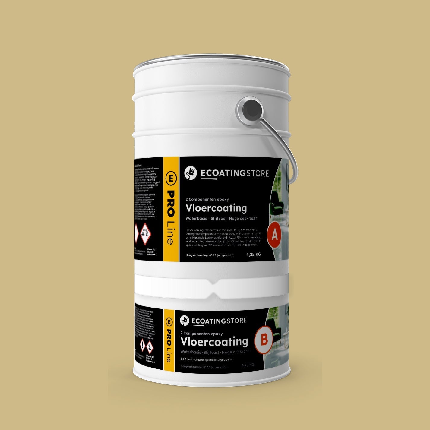 Vloercoating - RAL 1000