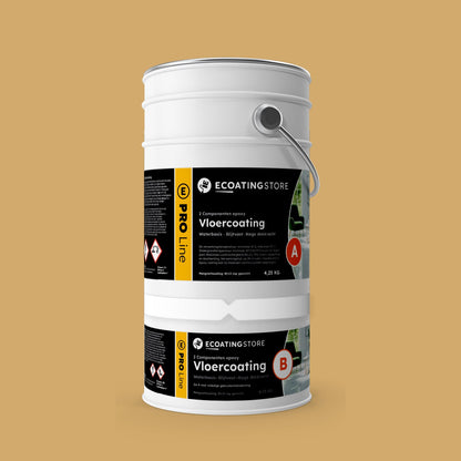 Garage vloercoating - RAL 1002