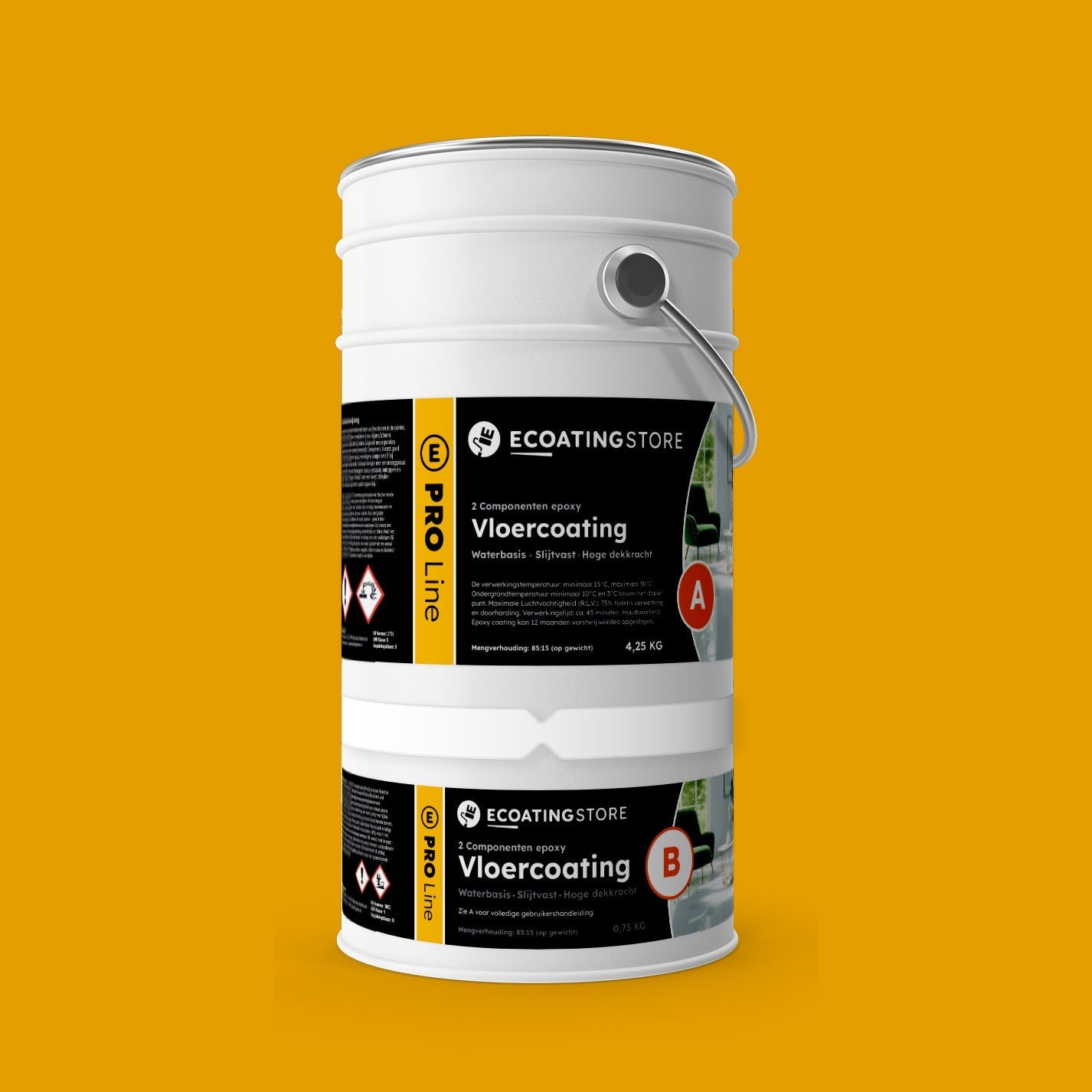 Vloercoating - RAL 1004