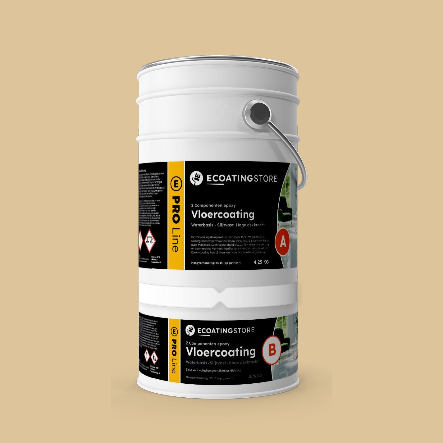 Vloercoating - RAL 1014