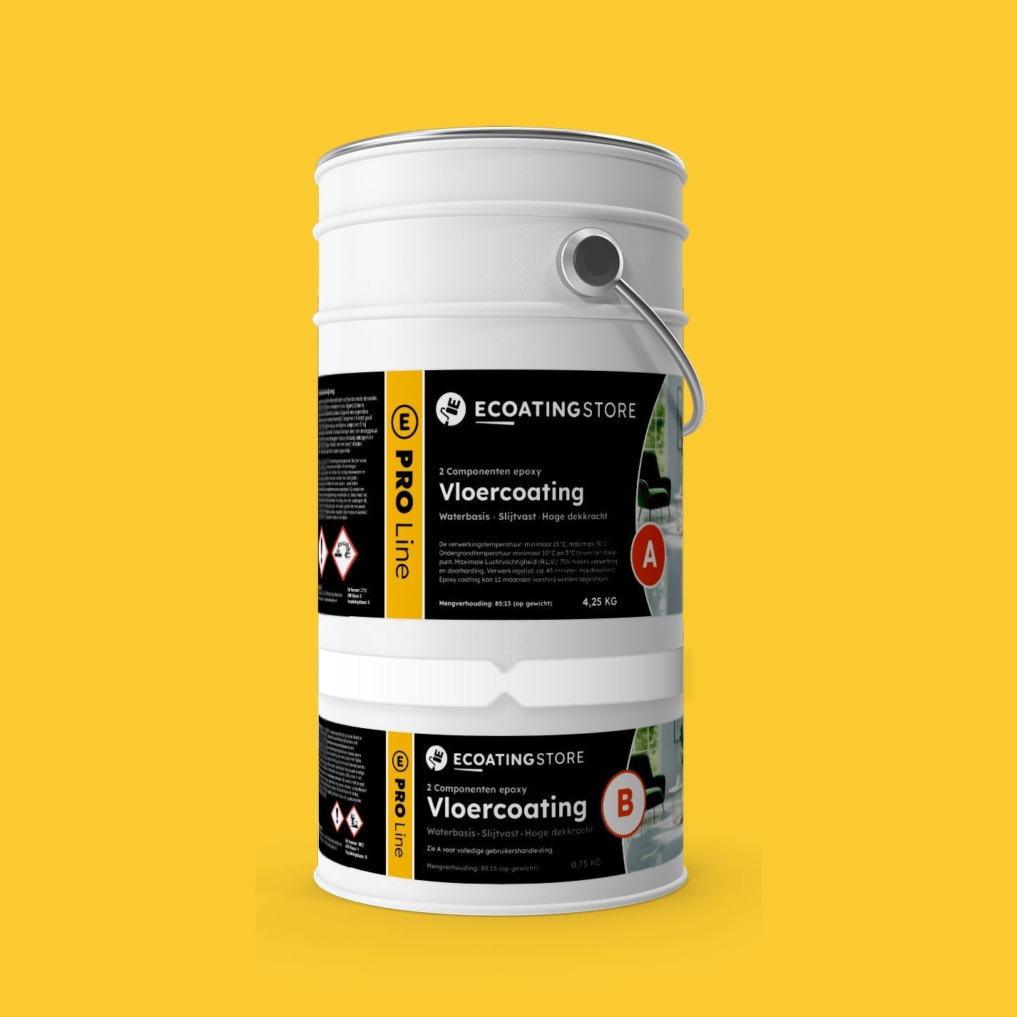Vloercoating - RAL 1018
