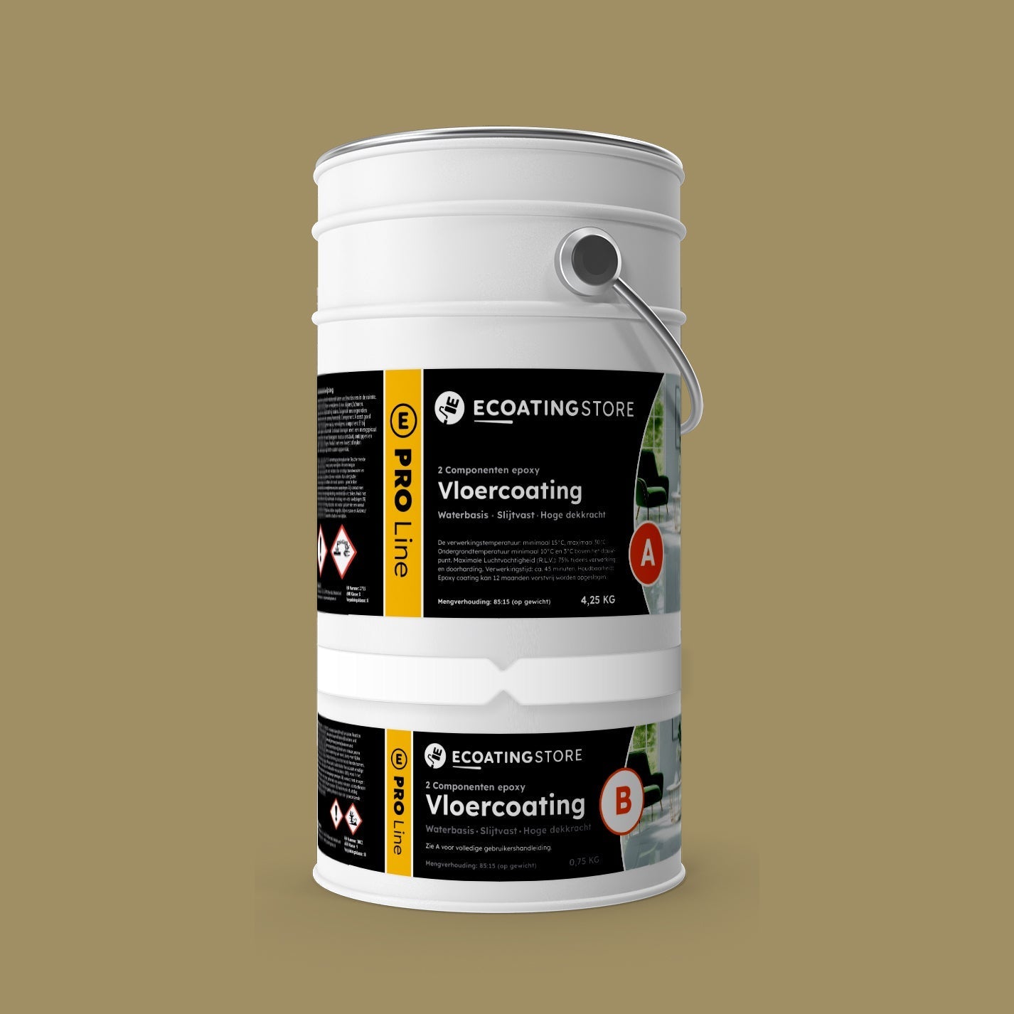 Vloercoating - RAL 1020