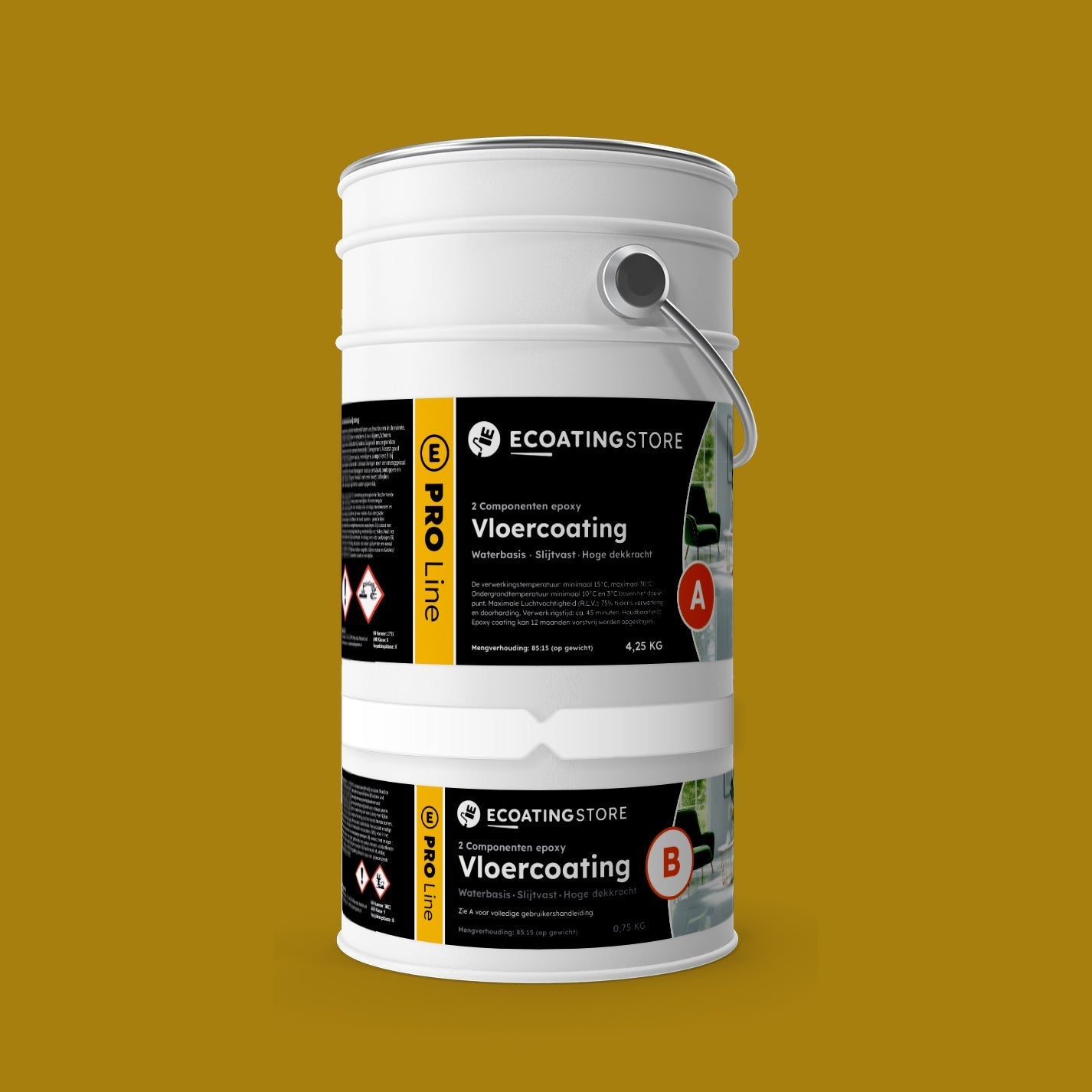 Vloercoating - RAL 1027