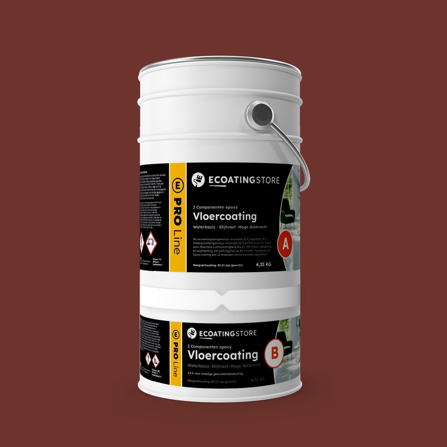Vloercoating - RAL 3009