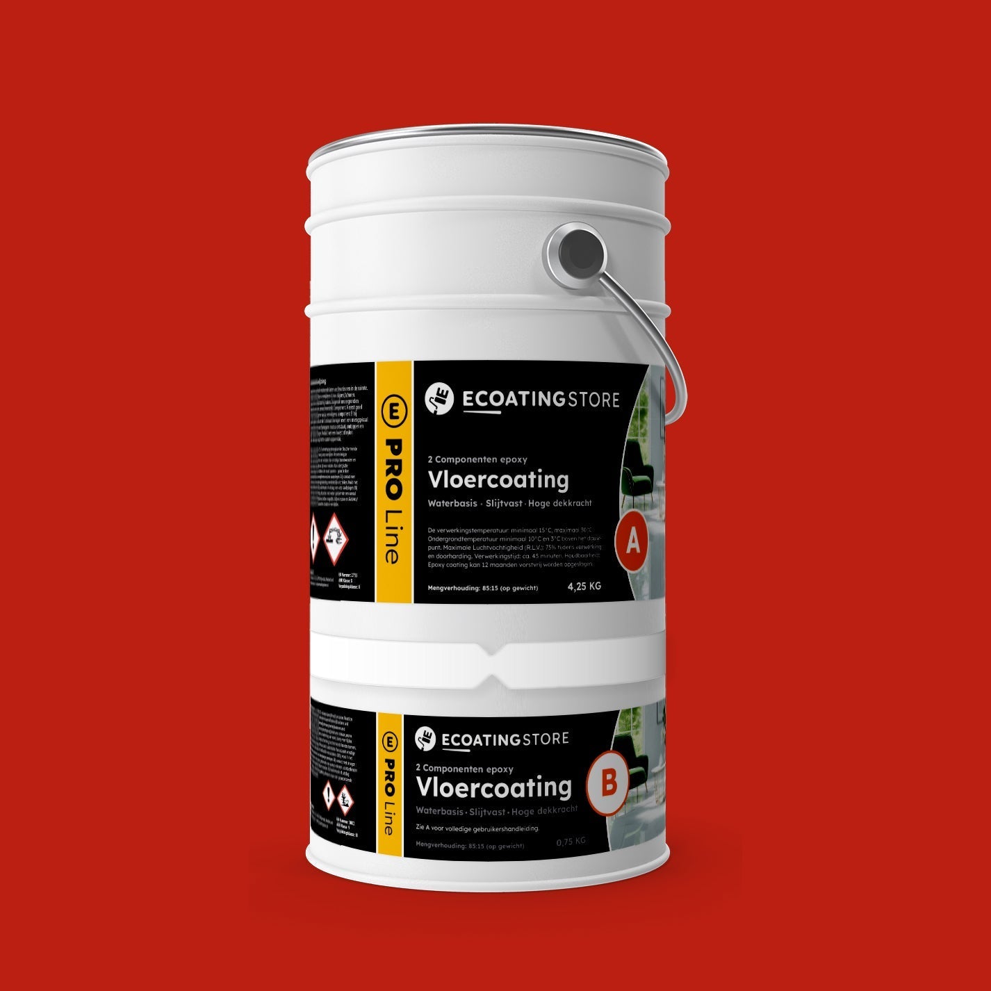 Vloercoating - RAL 3020