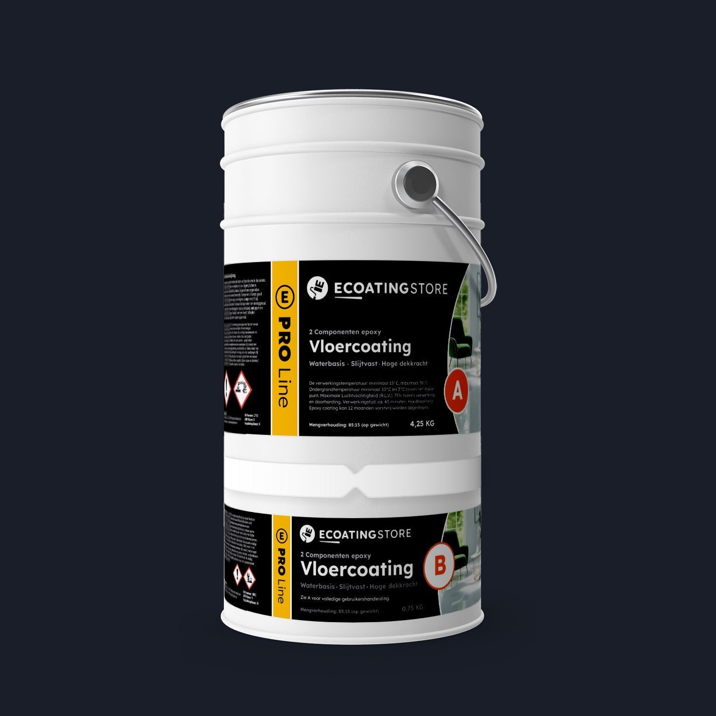 Vloercoating - RAL 5004