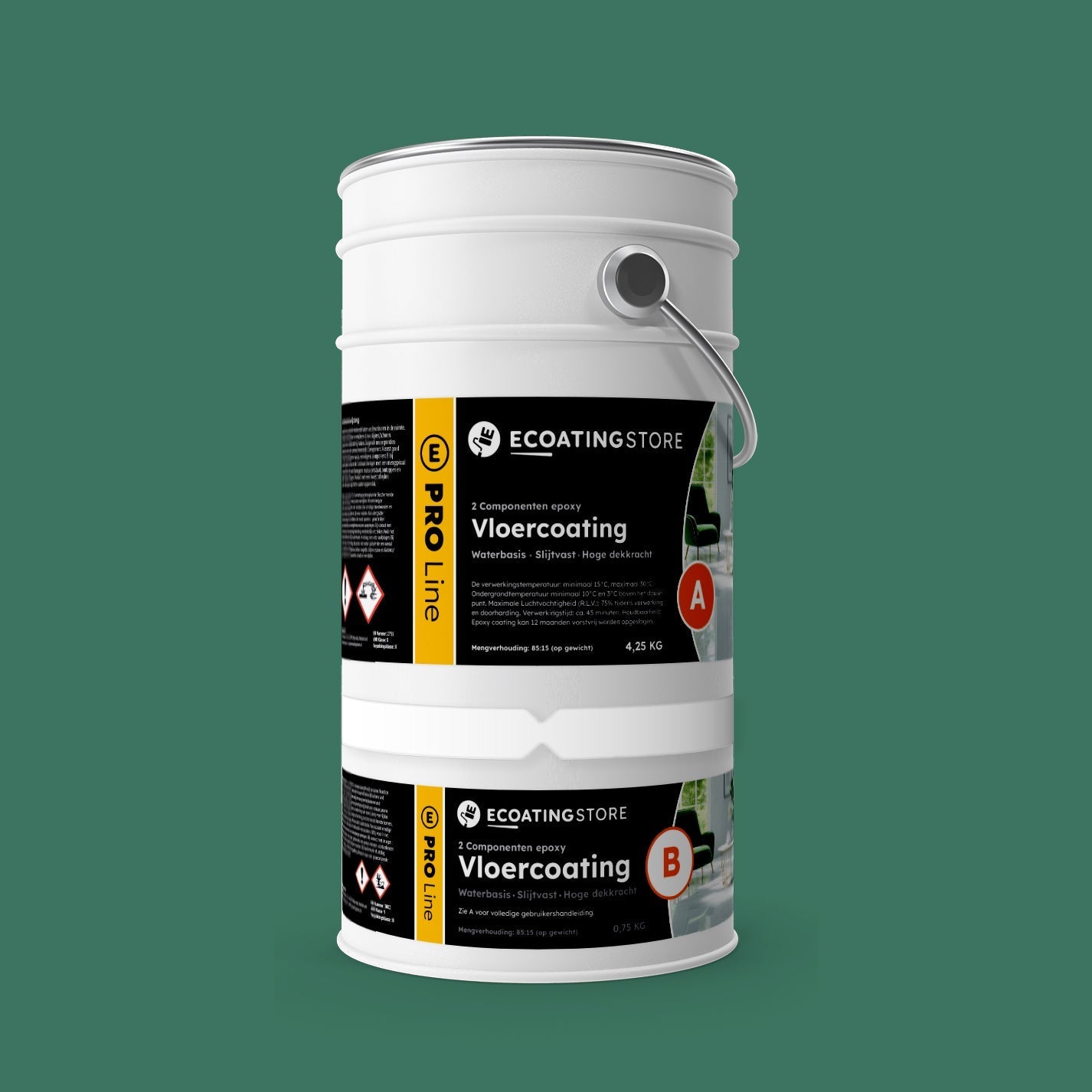 Vloercoating - RAL 6000