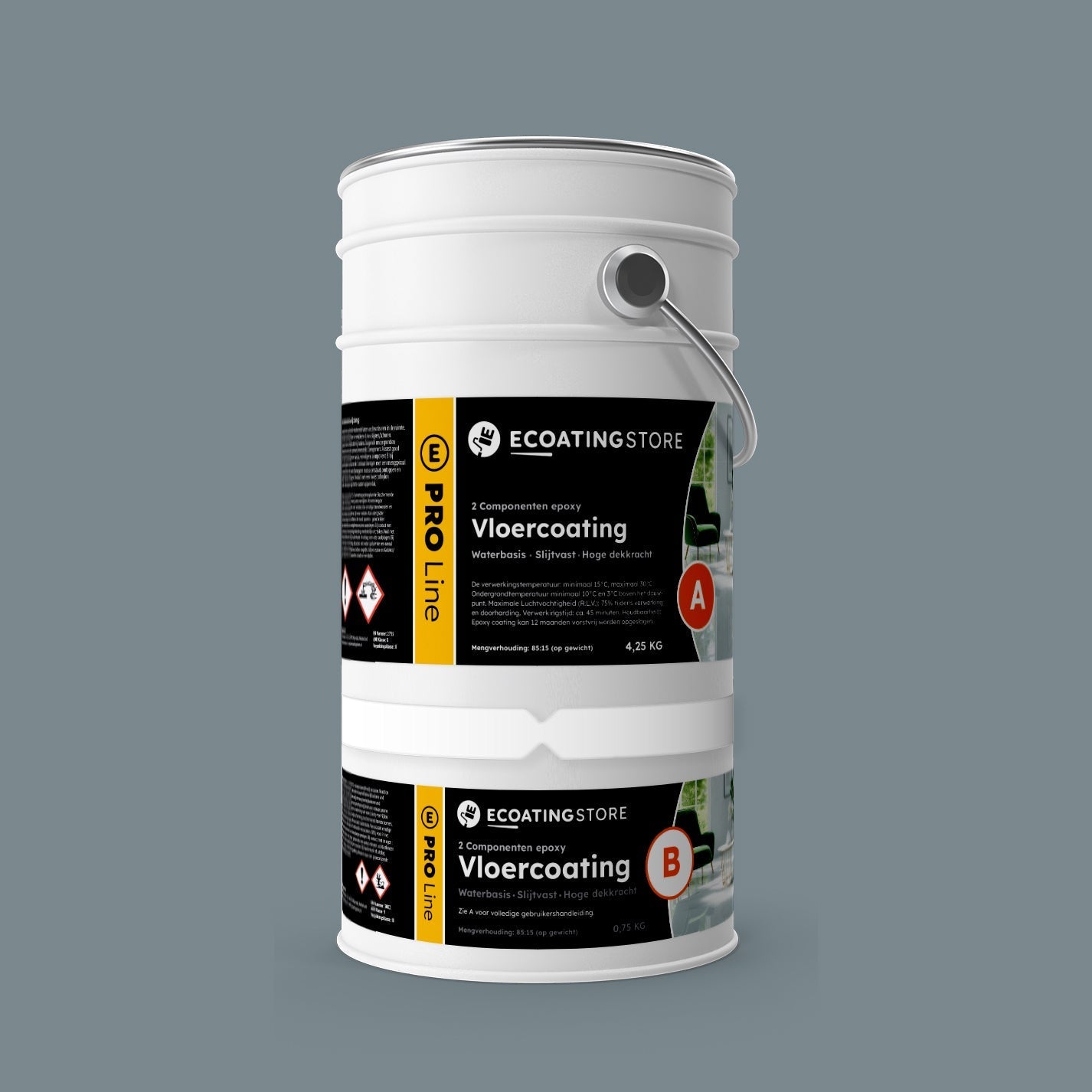 Vloercoating - RAL 7000