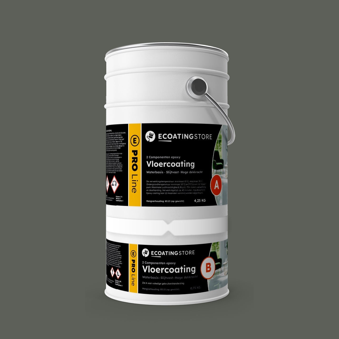 Vloercoating - RAL 7009
