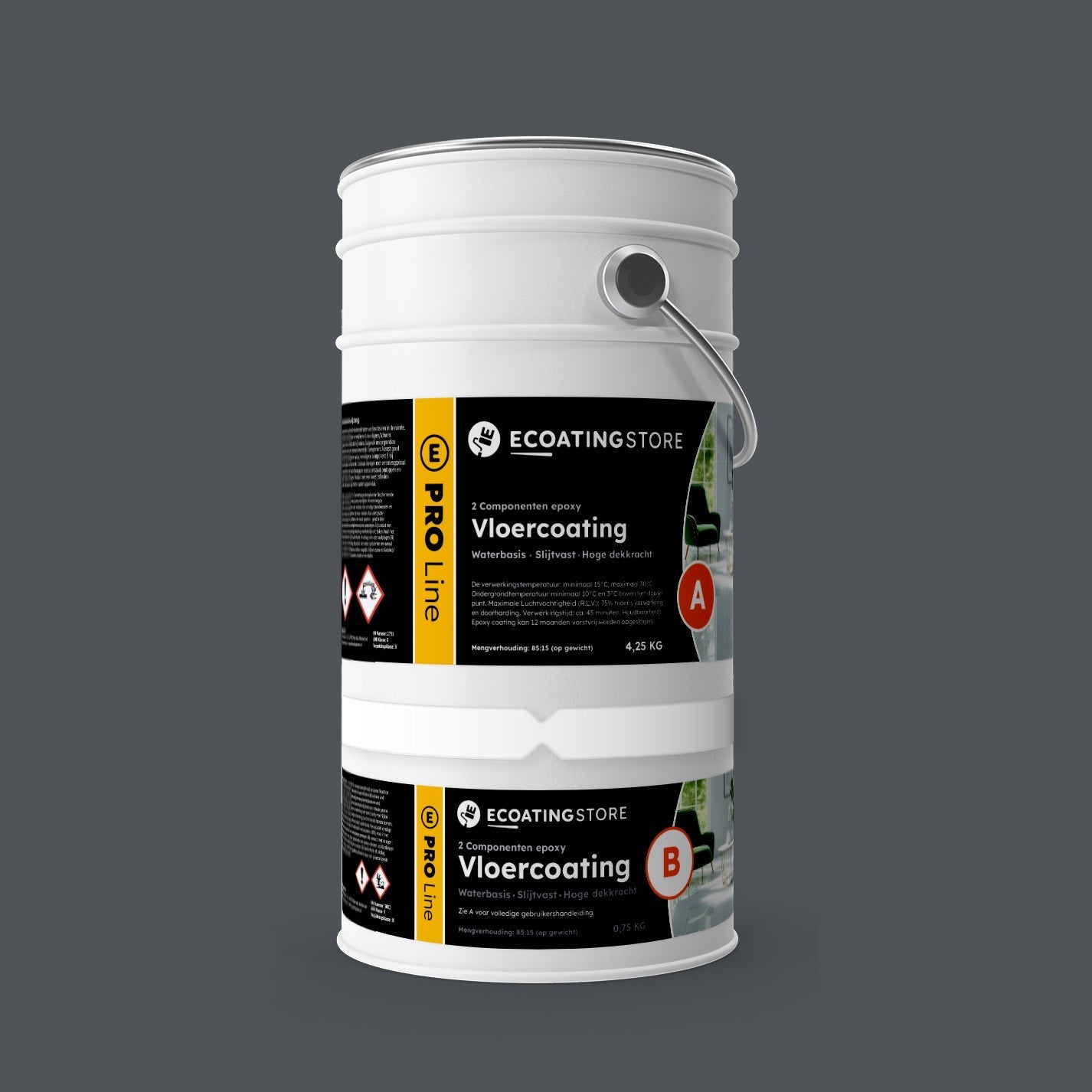 Vloercoating - RAL 7015