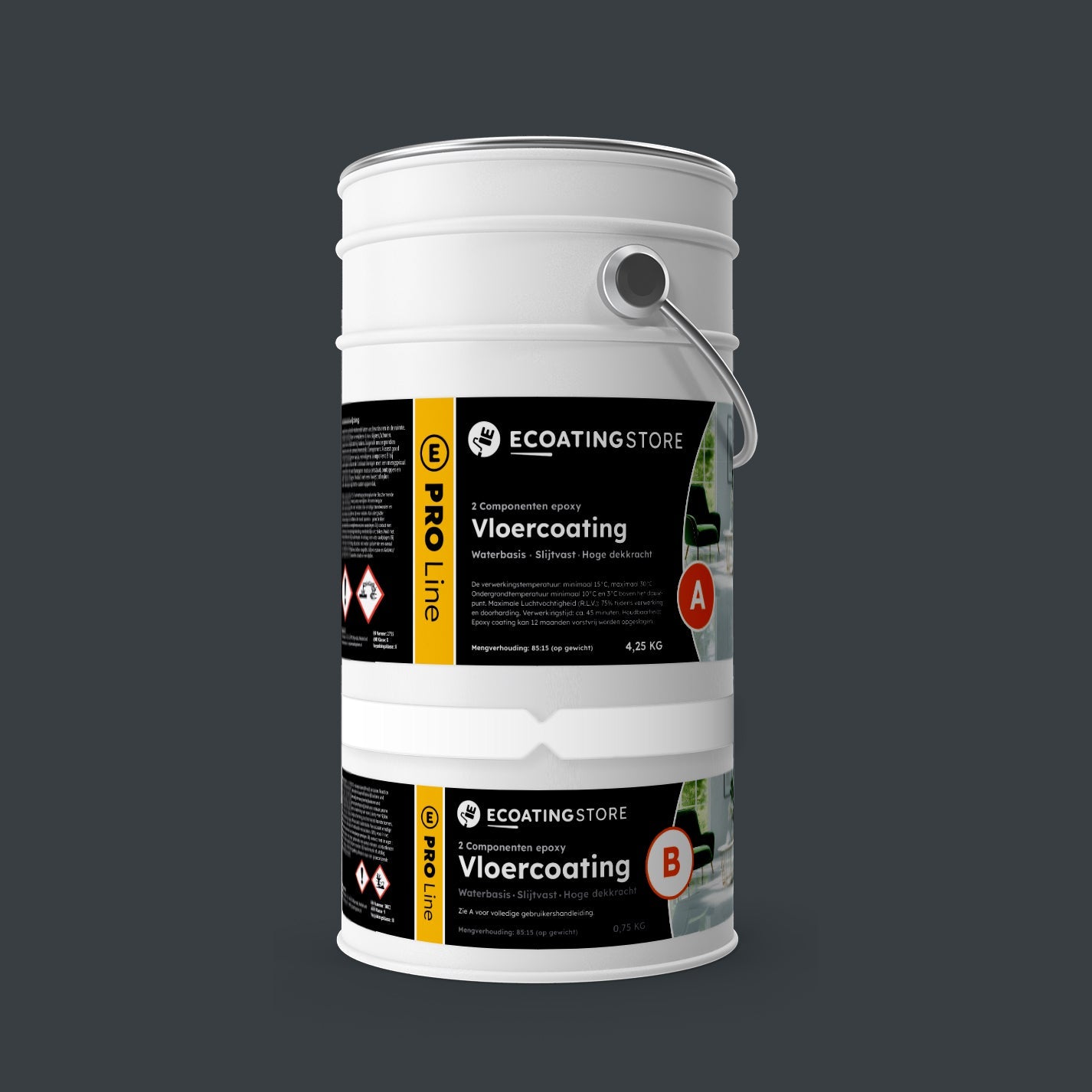 Garage vloercoating - RAL 7016