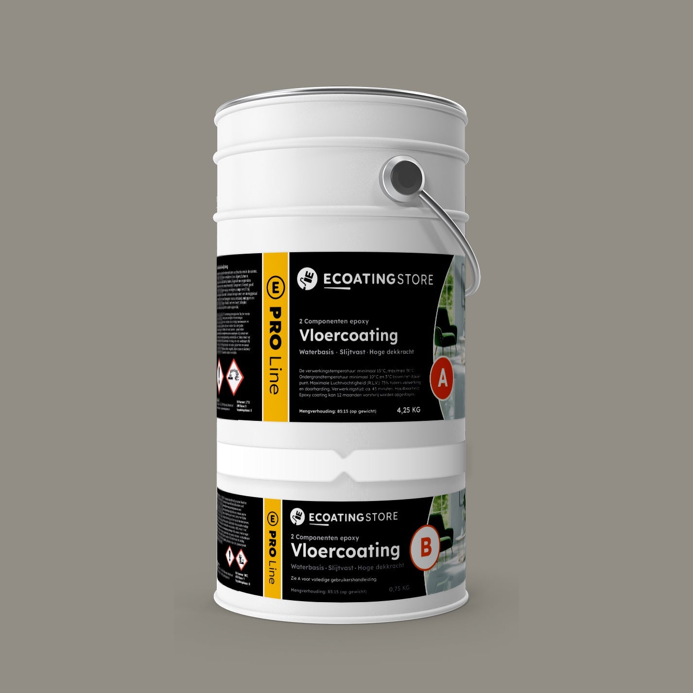 Garage vloercoating - RAL 7030