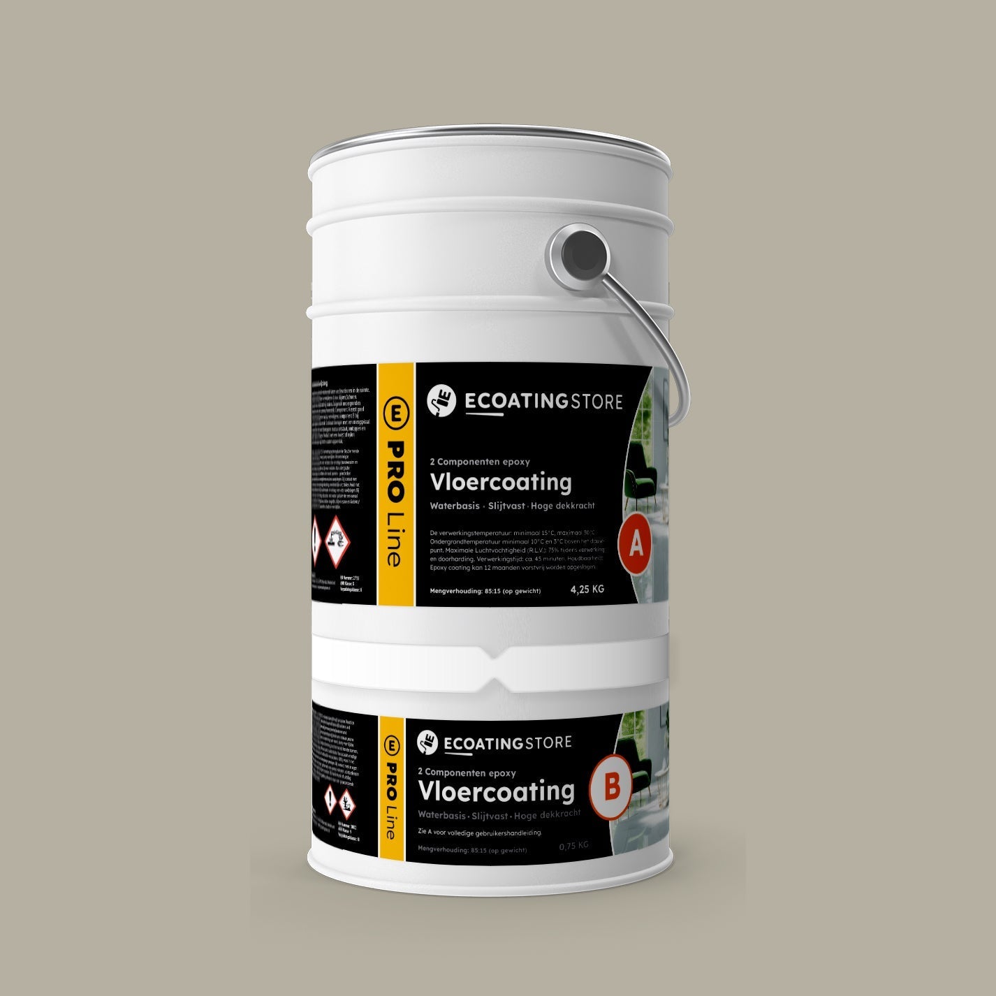 Vloercoating - RAL 7032