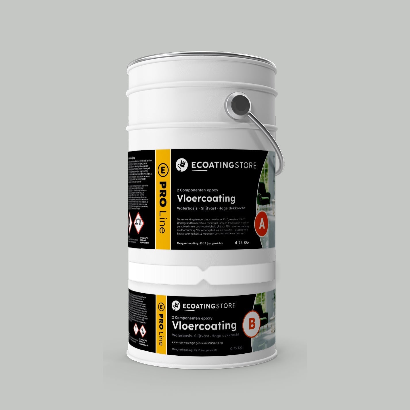 Vloercoating - RAL 7035