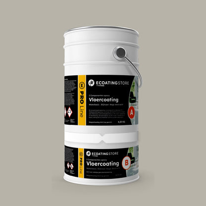 Garage vloercoating - RAL 7044