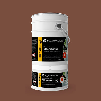 Garage vloercoating - RAL 8002