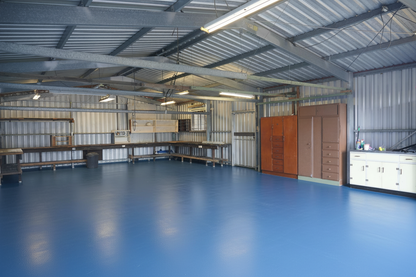 Garage vloercoating - RAL 5010