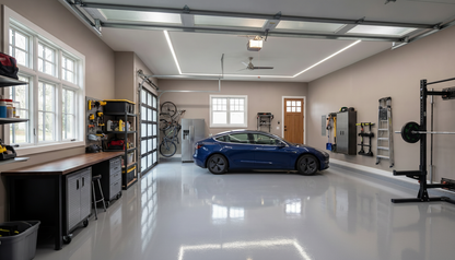 Garage vloercoating - RAL 7036