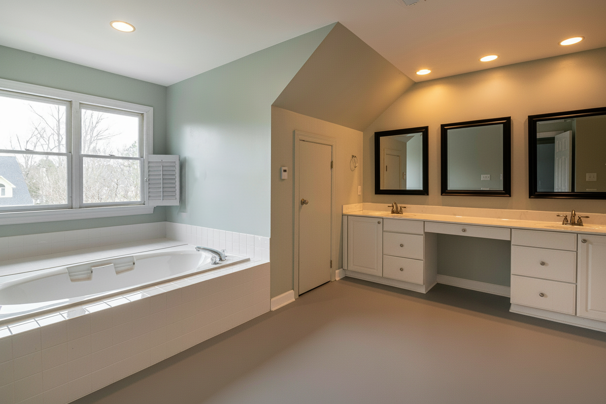 Garage vloercoating - RAL 7038