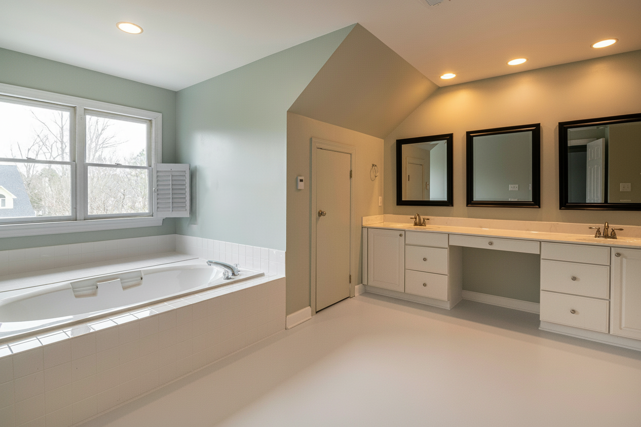 Garage vloercoating - RAL 9016