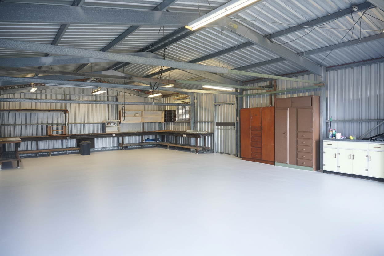 Garage vloercoating - RAL 9010