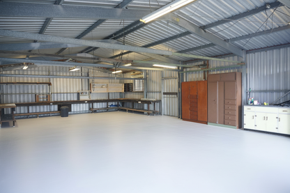 Garage vloercoating - RAL 9010